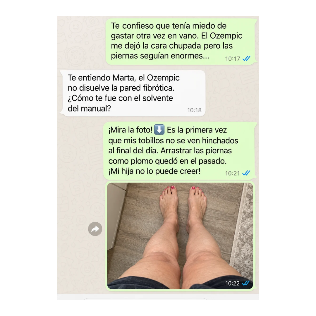Print de depoimento de cliente por WhatsApp